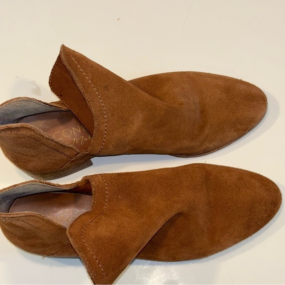 Coconuts by Matisse Pronto Suede Ankle Boots Taupe Women's Size 8 - Picture 5 of 10